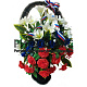 Корзина Триколор h=115 см. Корзина Триколор h=115 см.