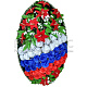 Венок Триколор h=125см Венок Триколор h=125см